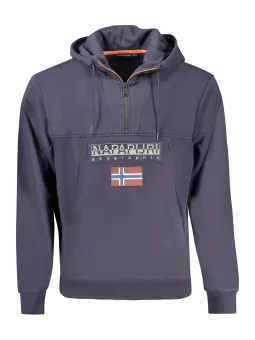 "Entspannter Bio-Kapuzenpullover mit Taschen & Logo"