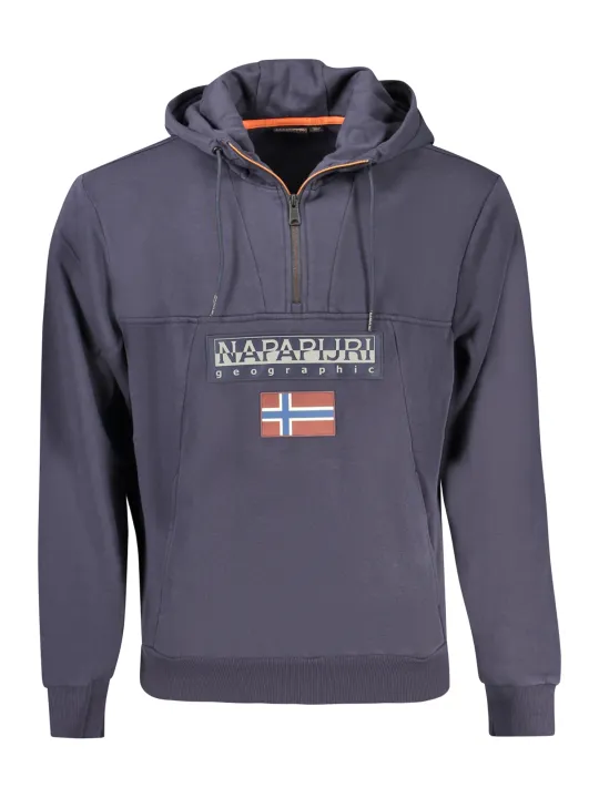 "Napapijri Sweatshirts im Sale | Bio-Kapuzenpulli mit Reißverschluss und Taschen online kaufen"|Planet-Deluxe