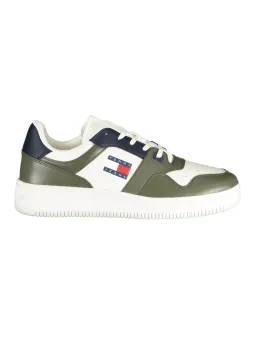 "Tommy Hilfiger Sneakers: Blau-Weiß mit Logo-Print"
