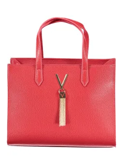 Valentino Tasche Rot: Griffe & Schultergurt - Unikat