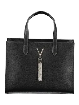 "Seltener Valentino Tasche: Schwarz, Griffe & Schultergurt"