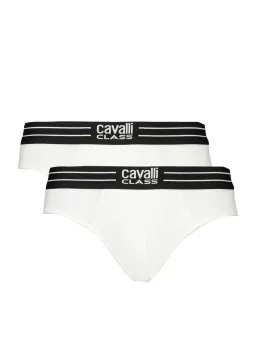 "Doppelpack Slips mit Elastikbund & Logo - Cavalli Class"