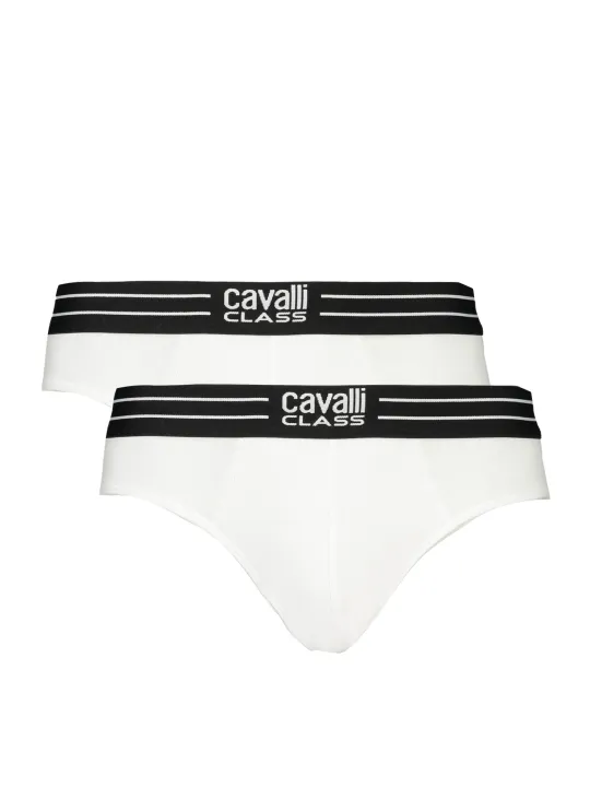 "Cavalli Class Slips im Sale | Doppelpack Elastischer Bund Print Logo Slips Cavalli Class online kaufen"|Planet-Deluxe