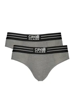 "Doppelpack Cavalli Slips mit Elastikbund & Logo-Print"