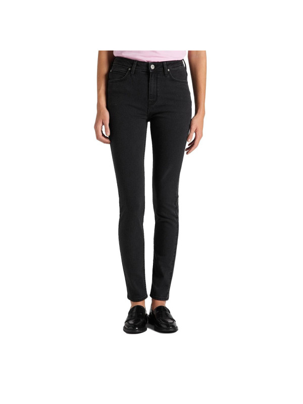 Schwarze High-Rise Skinny Jeans Schwarze High-Rise Skinny Jeans