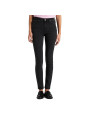 Schwarze High-Rise Skinny Jeans