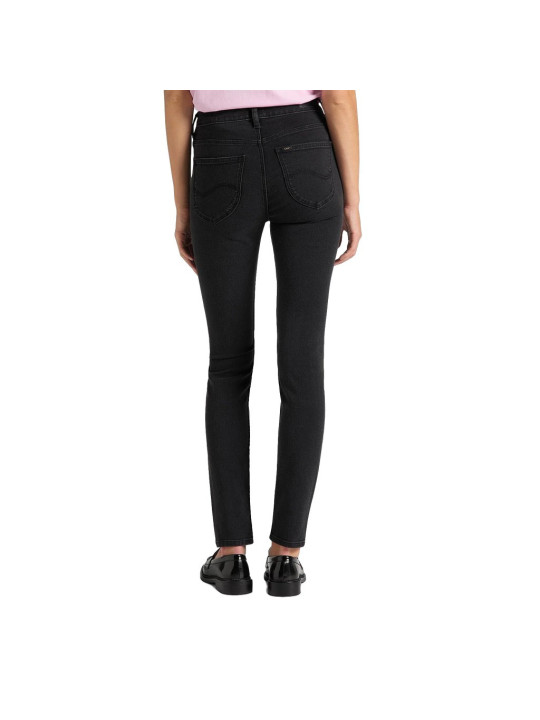 Schwarze Damen Slim Fit Jeans