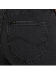 Dunkle graue Lee Slim-Fit Jeans