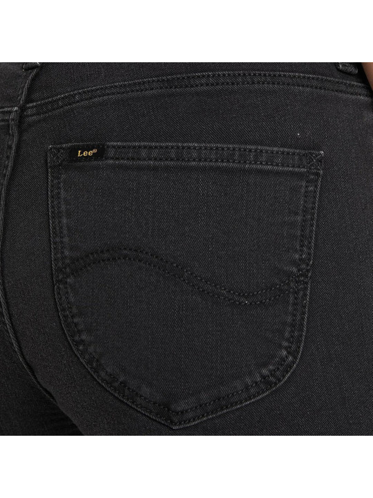 Dunkle graue Lee Slim-Fit Jeans