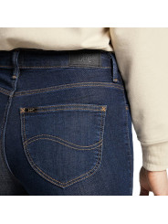 Blaue Lee Straight-Leg Jeans für Herren