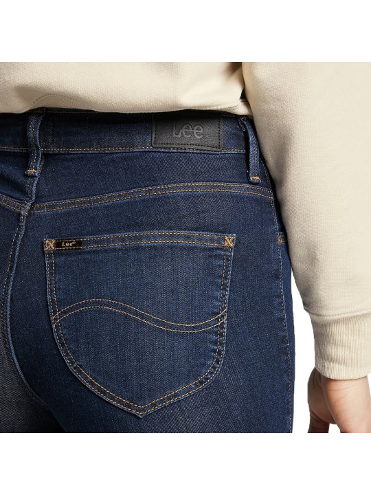 Blaue Lee Straight-Leg Jeans für Herren
