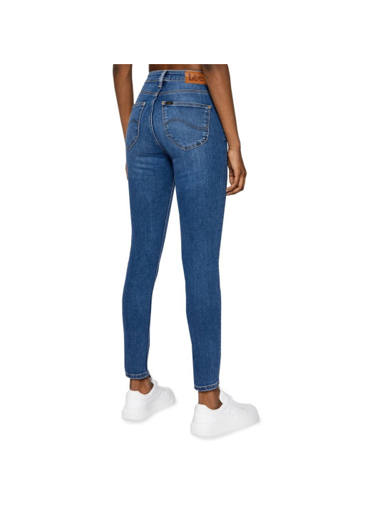 Blaue Lee Jeans mit Stretch