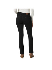 Schwarze High-Waist Bootcut Jeans