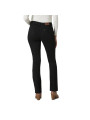 Schwarze High-Waist Bootcut Jeans