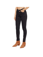 Schwarze Damen Skinny Jeans