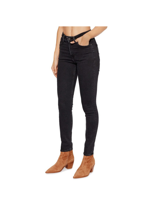 Schwarze Damen Skinny Jeans