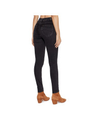 Schwarze Damen Skinny High Waist Jeans