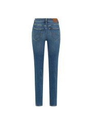 Blaue Lee Jeans, Rückansicht