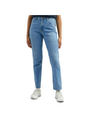 Blaue Lee Jeans gerades Bein