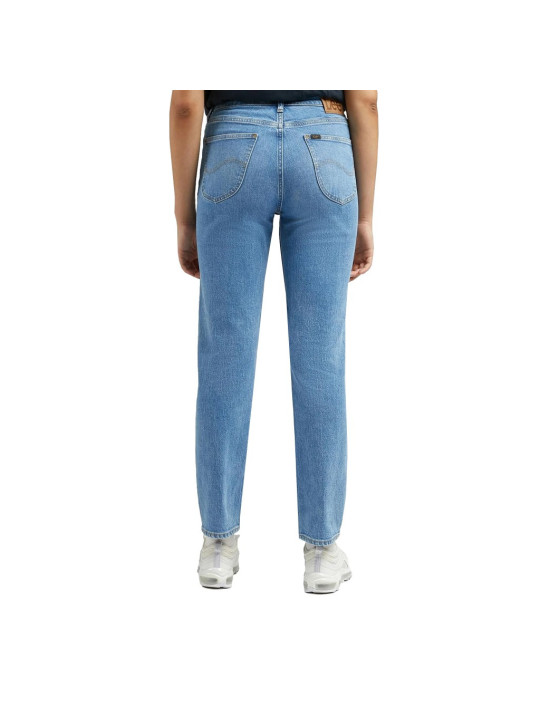 Helle blaue Lee Straight Leg Jeans