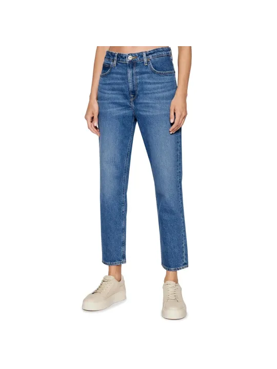 Blaue Damen Straight Leg Jeans