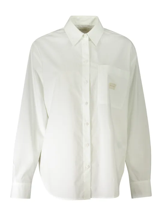 "Calvin Klein Startseite im Sale | CALVIN KLEIN LANGARMSHIRT DAMEN WEISS online kaufen"|Planet-Deluxe