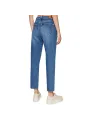 Blaue Jeans mit geradem Schnitt