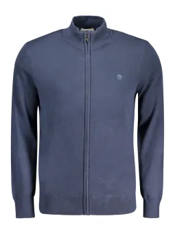 Bio-Baumwolle Cardigan: Langarm, Reißverschluss, Stickerei