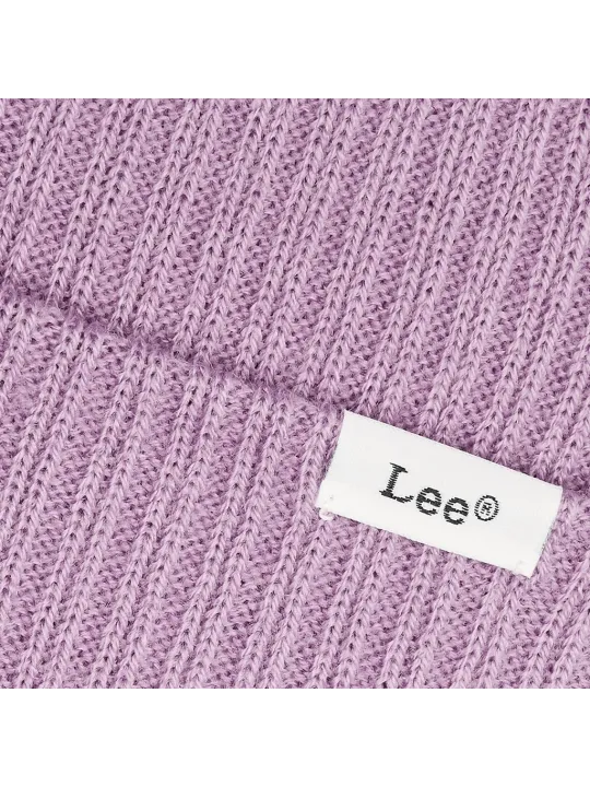 Rosa gestrickter Lee Hütenstoff Nahaufnahme