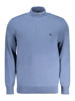 Bio-Baumwolle Timberland Pullover: Stickerei & Halbreißverschluss