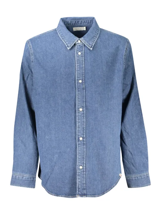 "Calvin Klein Startseite im Sale | CALVIN KLEIN LANGARMSHIRT HERREN BLAU online kaufen"|Planet-Deluxe