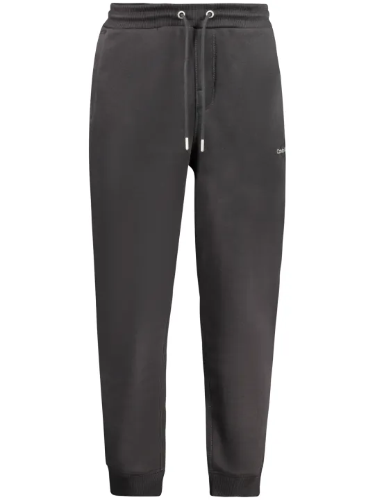 "Calvin Klein Hosen im Sale | Recycelte Baumwoll-Fleece-Jogginghose mit Logo online kaufen"|Planet-Deluxe