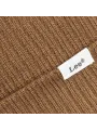 Braunes Strickmuster mit Lee Etikett