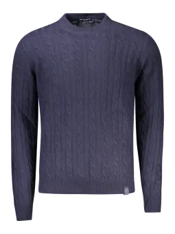"Stylischer Langarm-Pullover mit Logo & Twist-Detail"