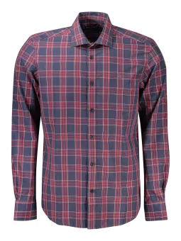 "Stylisches Tartan Hemd Regular Fit mit Logo Stickerei"