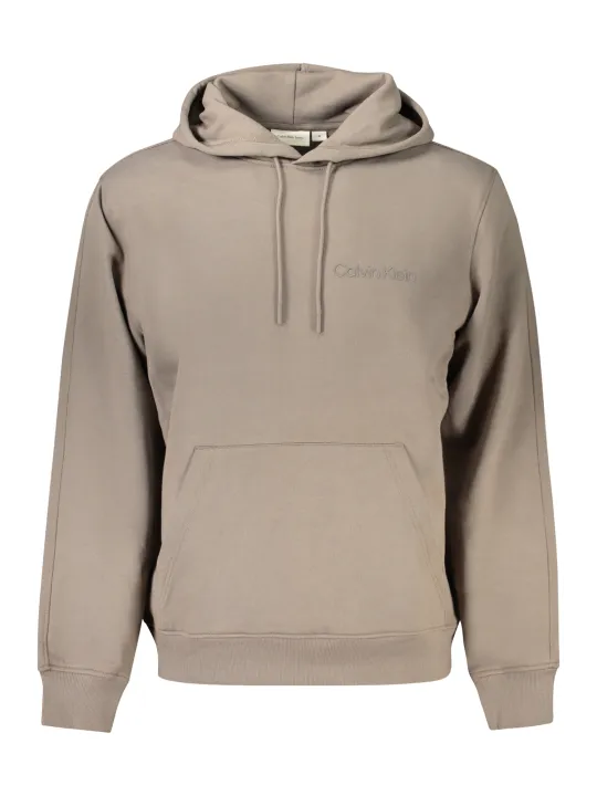 "Calvin Klein Startseite im Sale | CALVIN KLEIN HERREN SWEATSHIRT MIT REISSVERSCHLUSS BRAUN online kaufen"|Planet-Deluxe