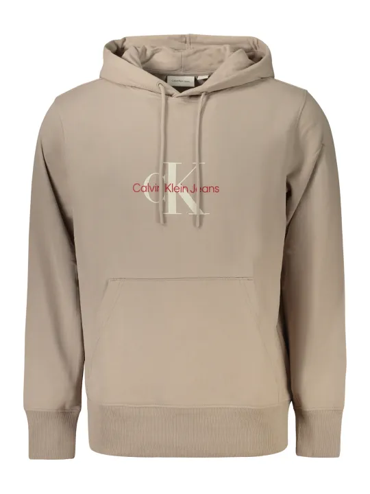 "Calvin Klein Sweatshirts im Sale | Kapuzenpullover aus Bio-Baumwolle mit Logo und Tasche online kaufen"|Planet-Deluxe