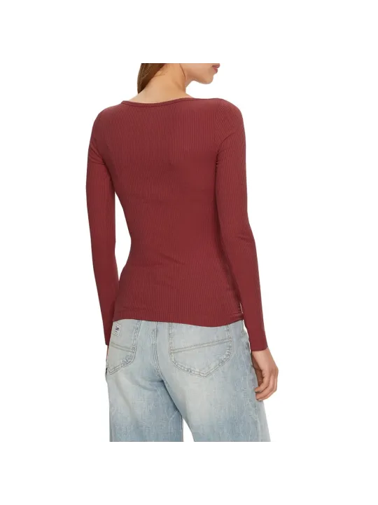 Rotes Lee Damen T-Shirt