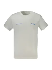 "Calvin Klein T-Shirts im Sale | Nachhaltiges Print-Logo T-Shirt aus Bio-Baumwolle online kaufen"|Planet-Deluxe