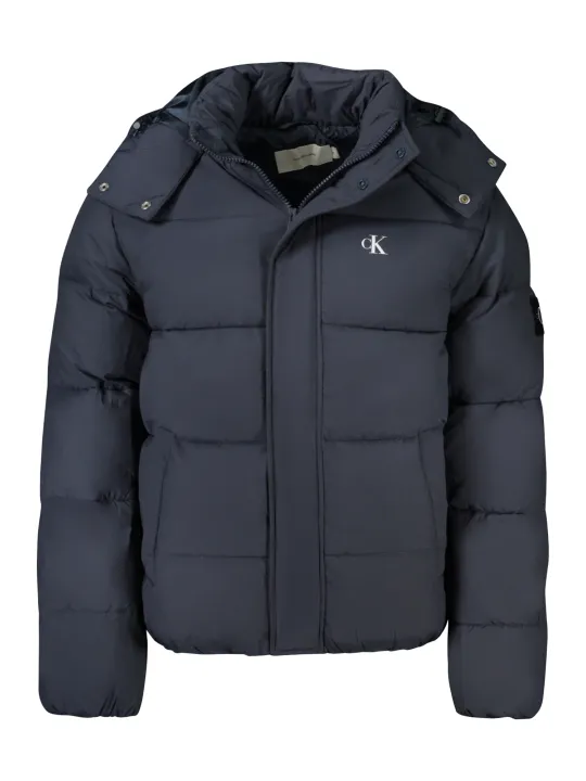 "Calvin Klein Jacken im Sale | Calvin Klein Recycelte Nylonjacke mit Abnehmbarer Kapuze online kaufen"|Planet-Deluxe