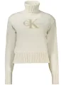 "Calvin Klein Startseite im Sale | CALVIN KLEIN DAMEN PULLOVER WEISS online kaufen"|Planet-Deluxe