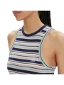 Gestreiftes blaues Lee Tanktop