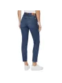 Dunkle blaue Damen Straight Leg Jeans