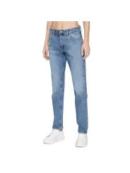 Helle blaue Lee Jeanshose im Relaxed Fit