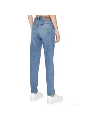 Blaue Lee Jeans gerades Bein