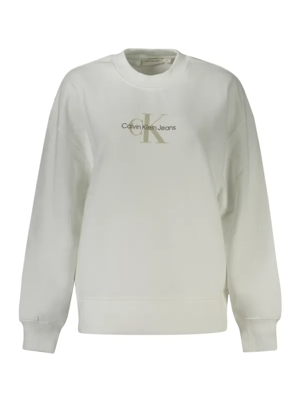 Calvin Klein Regeneratives Baumwoll-Sweatshirt mit Logo Calvin Klein Regeneratives Baumwoll-Sweatshirt mit Logo