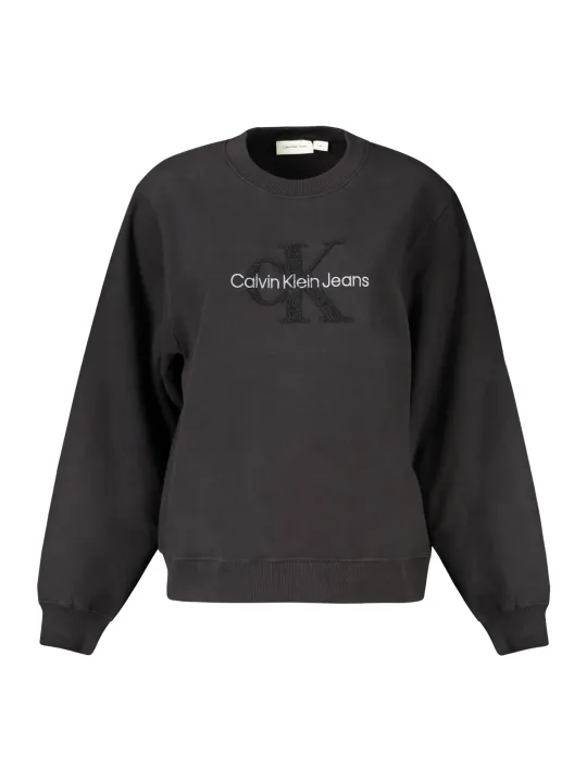 "Calvin Klein Sweatshirts im Sale | Bio Baumwolle Logo Sweatshirt Rundhals Langarm online kaufen"|Planet-Deluxe