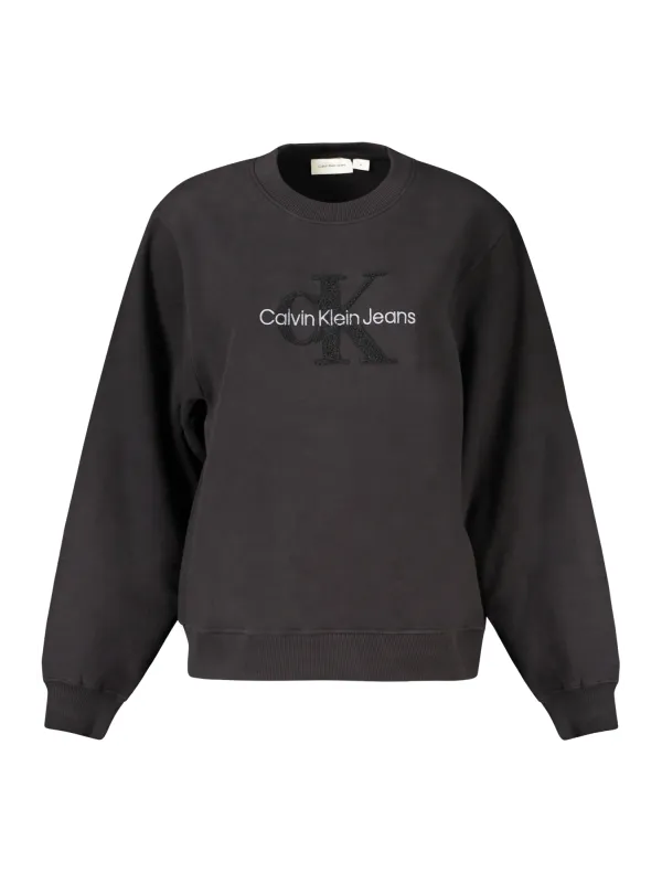 "Calvin Klein Sweatshirts im Sale | Bio Baumwolle Logo Sweatshirt Rundhals Langarm online kaufen"|Planet-Deluxe