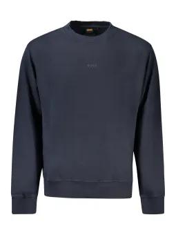 "Stylisches Boss Sweatshirt mit Logo-Print und Rundhals"