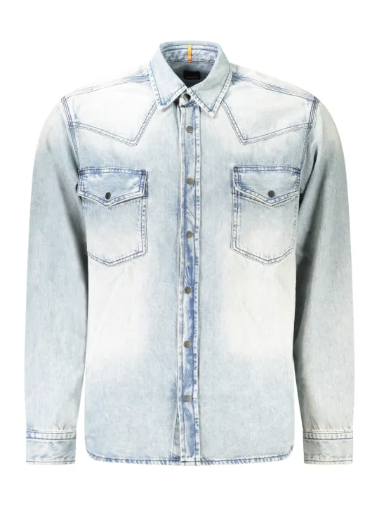 "Boss Startseite im Sale | HUGO BOSS LANGARMHEMD HERREN BLAU online kaufen"|Planet-Deluxe